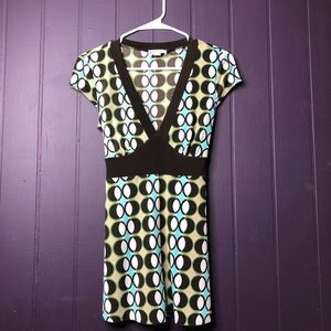 By Choice Size Medium Peplum Top that ties in the back